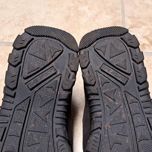 🤎Lands End Kids All Weather Slip On Shoe- Spice Brown, Size 3 - Picture 9 of 9